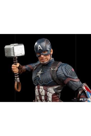 The Infinity Saga BDS Art Scale Statue 1/10 Captain America Ultimate 21 cm