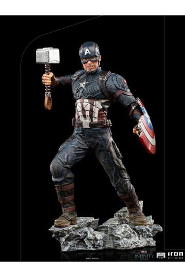 The Infinity Saga BDS Art Scale Statue 1/10 Captain America Ultimate 21 cm