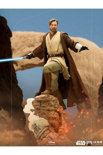 Star Wars Deluxe BDS Art Scale Statue 1/10 Obi-Wan Kenobi 28 cm