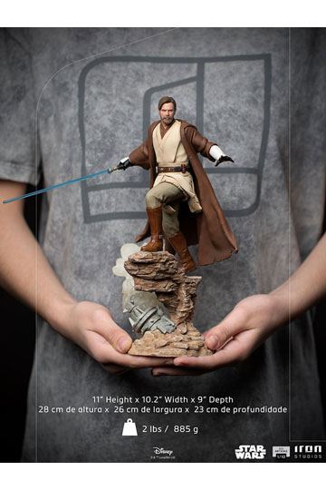 Star Wars Deluxe BDS Art Scale Statue 1/10 Obi-Wan Kenobi 28 cm