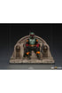 Star Wars The Mandalorian Deluxe Art Scale Statue 1/10 Boba Fett on Throne 18 cm