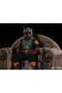 Star Wars The Mandalorian Deluxe Art Scale Statue 1/10 Boba Fett on Throne 18 cm
