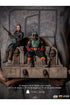 Star Wars The Mandalorian Deluxe Art Scale Statue 1/10 Boba Fett & Fennec on Throne 23 cm