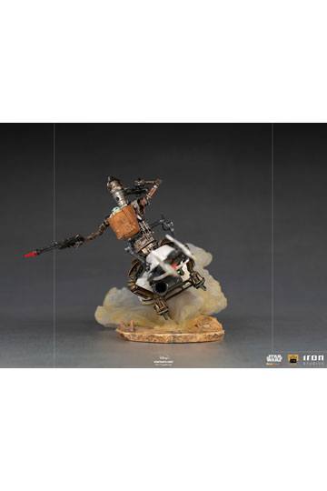 Star Wars The Mandalorian Deluxe Art Scale Statue 1/10 IG-11 & The Child 20 cm