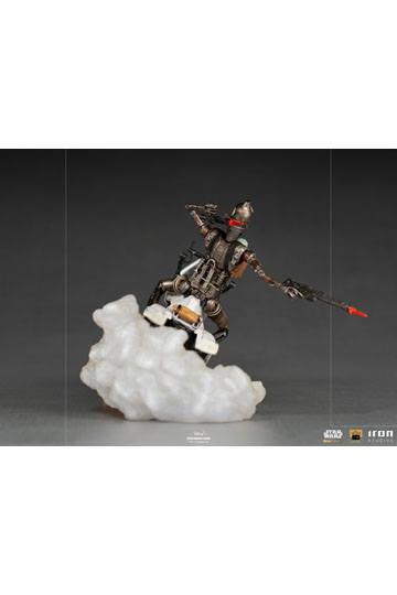 Star Wars The Mandalorian Deluxe Art Scale Statue 1/10 IG-11 & The Child 20 cm