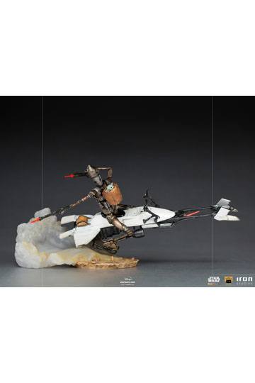 Star Wars The Mandalorian Deluxe Art Scale Statue 1/10 IG-11 & The Child 20 cm
