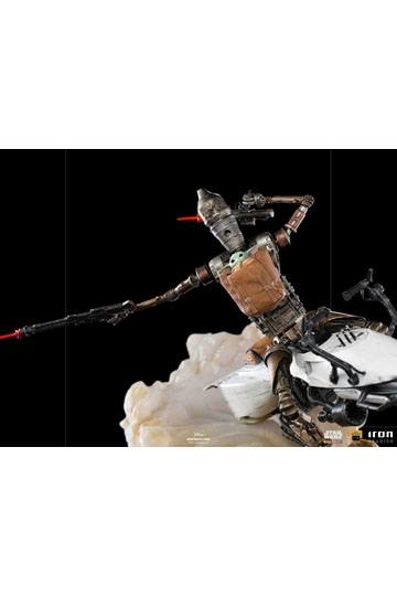 Star Wars The Mandalorian Deluxe Art Scale Statue 1/10 IG-11 & The Child 20 cm
