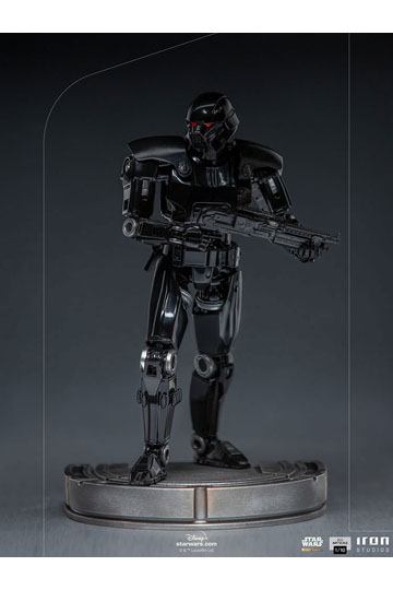 Star Wars The Mandalorian BDS Art Scale Statue 1/10 Dark Trooper 24 cm