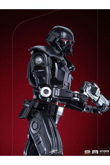 Star Wars The Mandalorian BDS Art Scale Statue 1/10 Dark Trooper 24 cm