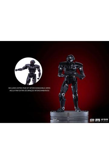 Star Wars The Mandalorian BDS Art Scale Statue 1/10 Dark Trooper 24 cm