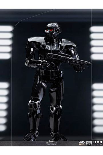 Star Wars The Mandalorian BDS Art Scale Statue 1/10 Dark Trooper 24 cm