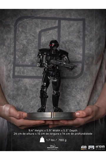 Star Wars The Mandalorian BDS Art Scale Statue 1/10 Dark Trooper 24 cm