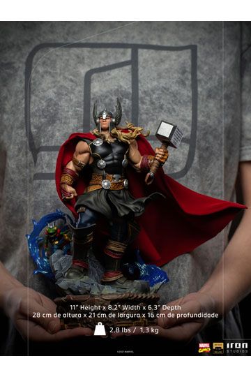 Marvel Comics Deluxe Art Scale Statue 1/10 Thor Unleashed 28 cm