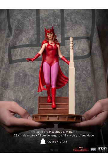 WandaVision Art Scale Statue 1/10 Wanda Halloween Version 23 cm