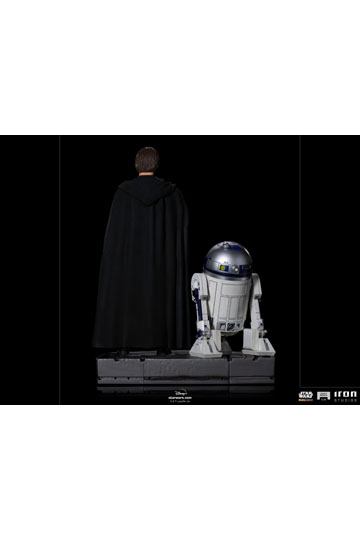 Star Wars The Mandalorian Legacy Replica Statue 1/4 Luke Skywalker, R2-D2 & Grogu 54 cm