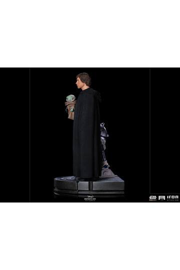 Star Wars The Mandalorian Legacy Replica Statue 1/4 Luke Skywalker, R2-D2 & Grogu 54 cm