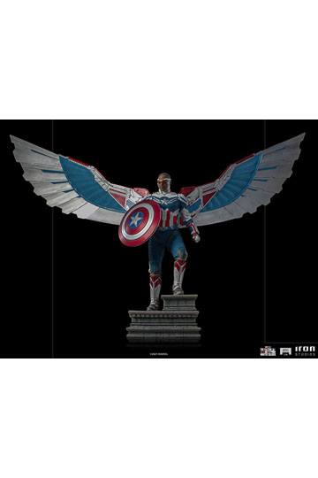 The Falcon and the Winter Soldier Legacy Replica Statue 1/4 Captain America Sam Wilson (Complete)