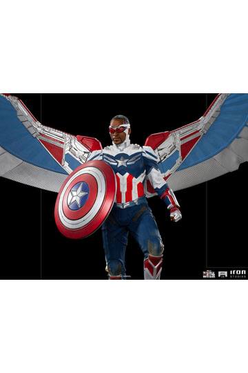 The Falcon and the Winter Soldier Legacy Replica Statue 1/4 Captain America Sam Wilson (Complete)