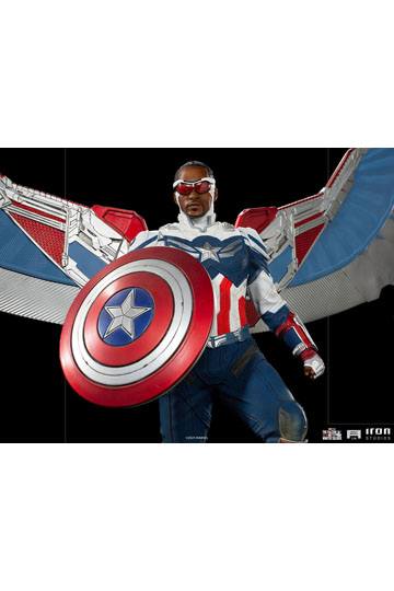 The Falcon and the Winter Soldier Legacy Replica Statue 1/4 Captain America Sam Wilson (Complete)