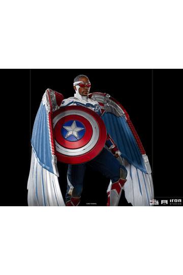 The Falcon and the Winter Soldier Legacy Replica Statue 1/4 Captain America Sam Wilson (Complete)