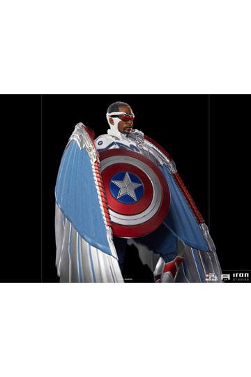 The Falcon and the Winter Soldier Legacy Replica Statue 1/4 Captain America Sam Wilson (Complete)