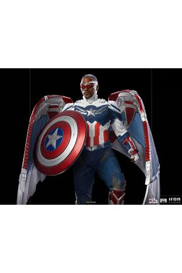 The Falcon and the Winter Soldier Legacy Replica Statue 1/4 Captain America Sam Wilson (Complete)
