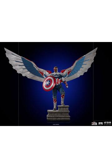 The Falcon and the Winter Soldier Legacy Replica Statue 1/4 Captain America Sam Wilson (Complete)