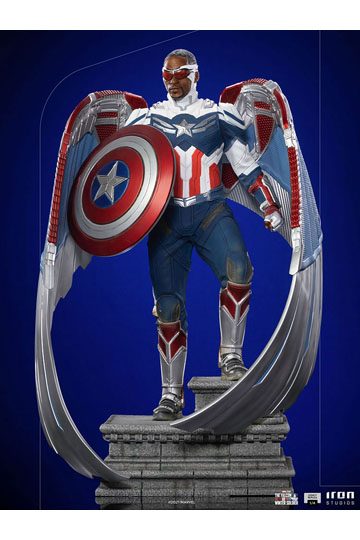 The Falcon and the Winter Soldier Legacy Replica Statue 1/4 Captain America Sam Wilson (Complete)