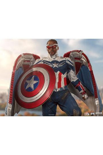 The Falcon and the Winter Soldier Legacy Replica Statue 1/4 Captain America Sam Wilson (Complete)
