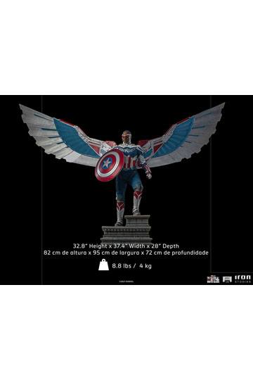 The Falcon and the Winter Soldier Legacy Replica Statue 1/4 Captain America Sam Wilson (Complete)