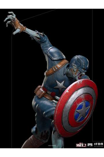 What If...? Art Scale Statue 1/10 Captain America Zombie 22 cm