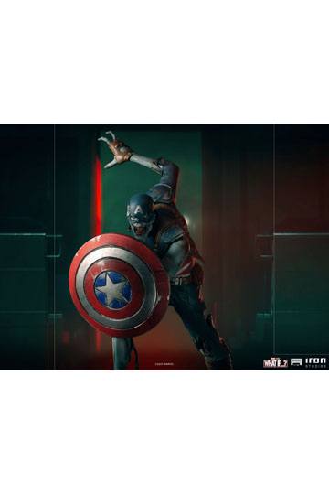 What If...? Art Scale Statue 1/10 Captain America Zombie 22 cm