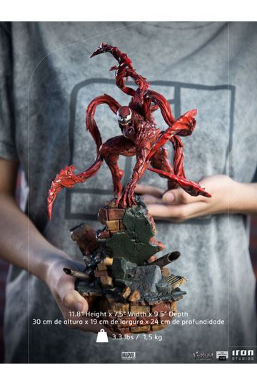 Venom: Let There Be Carnage BDS Art Scale Statue 1/10 Carnage 30 cm