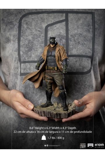 Zack Snyder's Justice League Art Scale Statue 1/10 Knightmare Batman 22 cm
