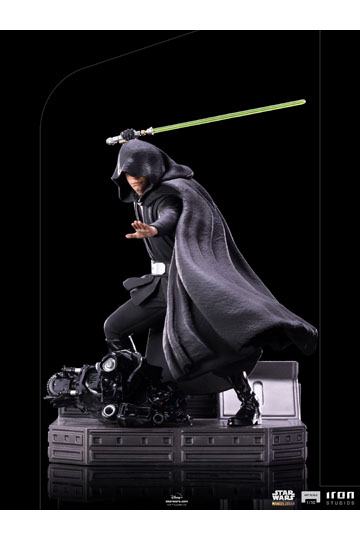 Star Wars The Mandalorian BDS Art Scale Statue 1/10 Luke Skywalker Combat Version 24 cm
