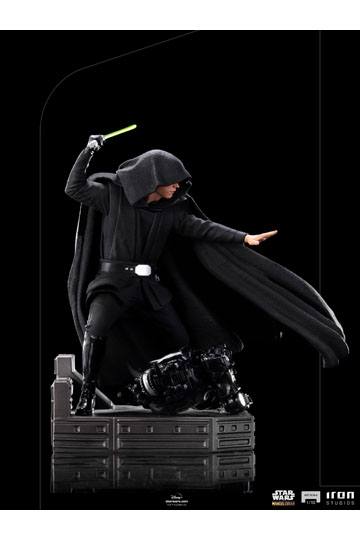 Star Wars The Mandalorian BDS Art Scale Statue 1/10 Luke Skywalker Combat Version 24 cm