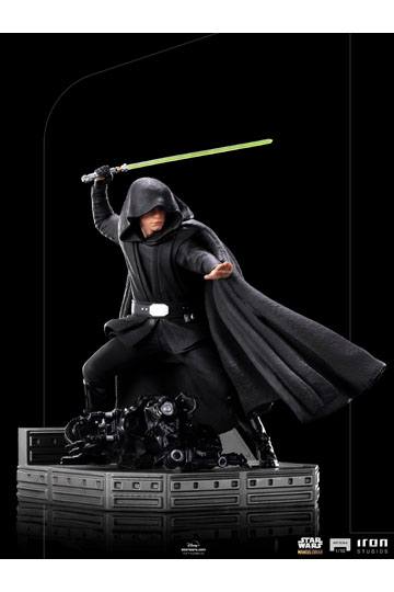 Star Wars The Mandalorian BDS Art Scale Statue 1/10 Luke Skywalker Combat Version 24 cm
