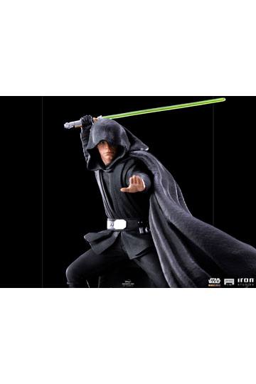Star Wars The Mandalorian BDS Art Scale Statue 1/10 Luke Skywalker Combat Version 24 cm