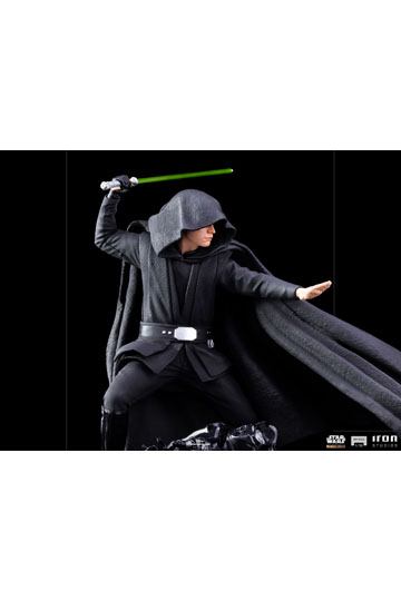 Star Wars The Mandalorian BDS Art Scale Statue 1/10 Luke Skywalker Combat Version 24 cm