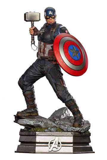Avengers Infinity Saga Legacy Replica Statue 1/4 Captain America 56 cm