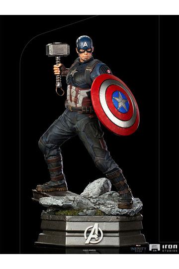 Avengers Infinity Saga Legacy Replica Statue 1/4 Captain America 56 cm