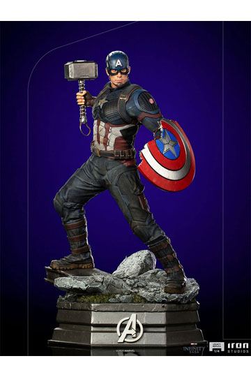 Avengers Infinity Saga Legacy Replica Statue 1/4 Captain America 56 cm