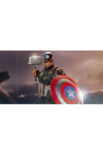 Avengers Infinity Saga Legacy Replica Statue 1/4 Captain America 56 cm