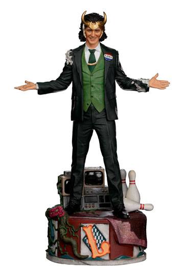 Loki Art Scale Statue 1/10 Loki President Variant 25 cm