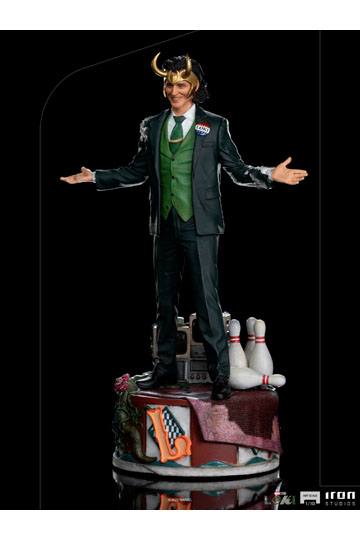 Loki Art Scale Statue 1/10 Loki President Variant 25 cm