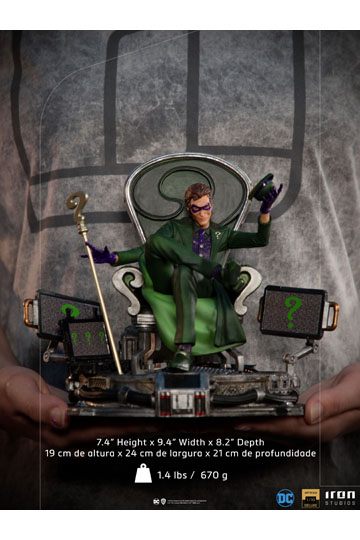 DC Comics Deluxe Art Scale Statue 1/10 The Riddler 24 cm
