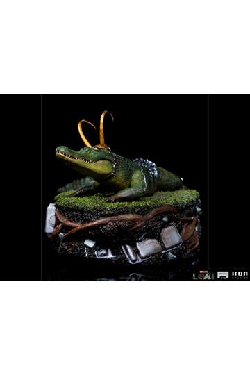 Loki Art Scale Statue 1/10 Alligator 15 cm