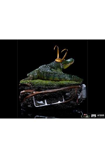 Loki Art Scale Statue 1/10 Alligator 15 cm
