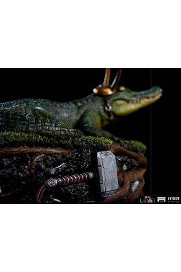 Loki Art Scale Statue 1/10 Alligator 15 cm