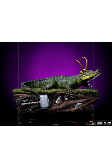 Loki Art Scale Statue 1/10 Alligator 15 cm